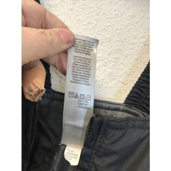 Champion C9 Kids Childrens Size XS 4 5 Bibs Snowpants Snow Pants Black Gray - Picture 11 of 11